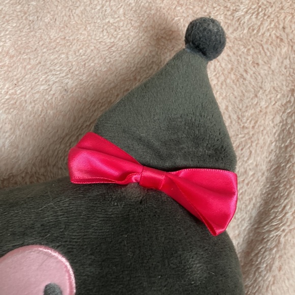 Hello Kitty Kuromi Plush with Pink Bow - Picture 3 of 4